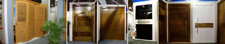Wood doors - Entry - Entrance - Export - Brazil - Beauty