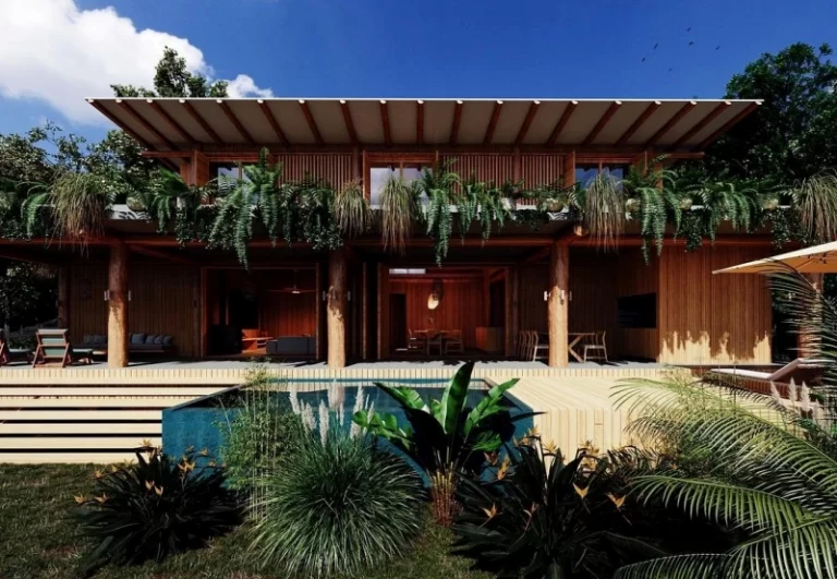 Casa com esquadrias marca Portalmad