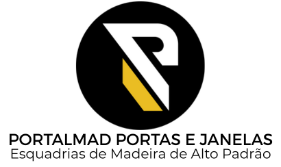 Logo Portalmad Portas e Janelas Esquadrias de Madeira