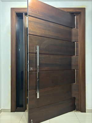 Tipos de portas de madeira