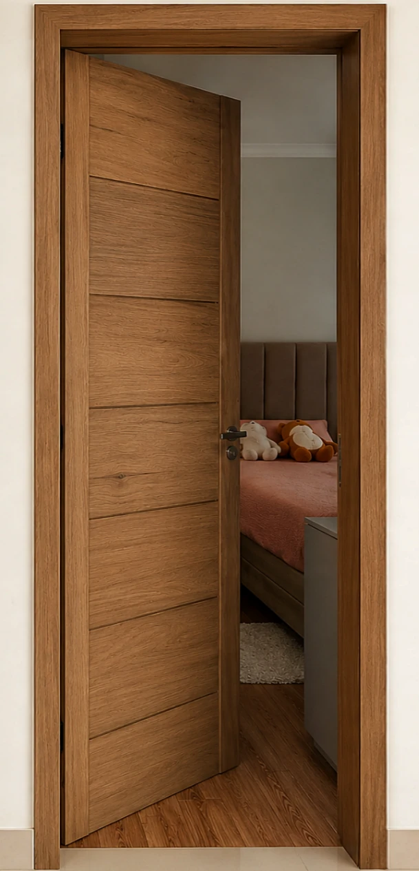 Porta para quarto de madeira Porta para quarto de madeira