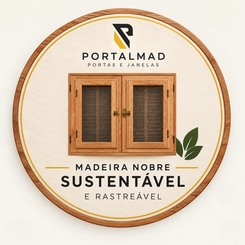 Selo de madeira nobre sustentável e rastreável Selo de madeira nobre sustentável e rastreável
